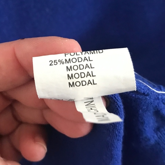 Y2k Whoo Blue Longsleeve Sweater - Women Size S - Picture 5 of 6